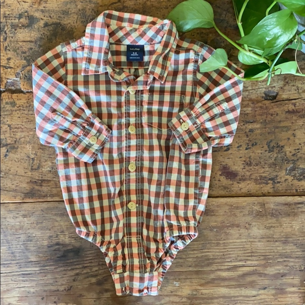 Baby Gap Onesie Button Down